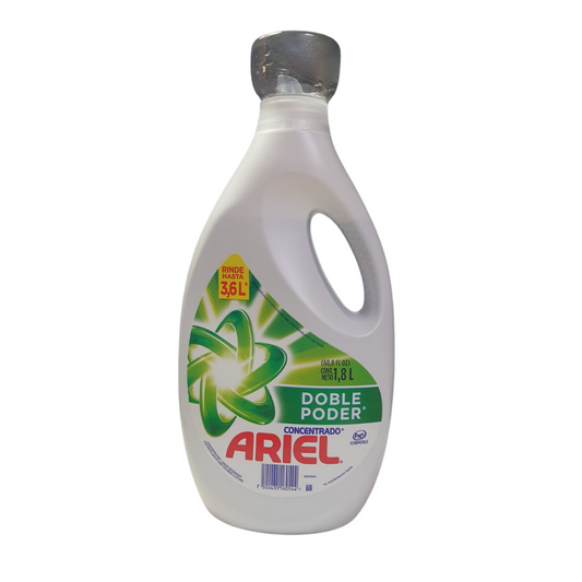 Detergente líquido Ariel Concentrado 1.8 litros