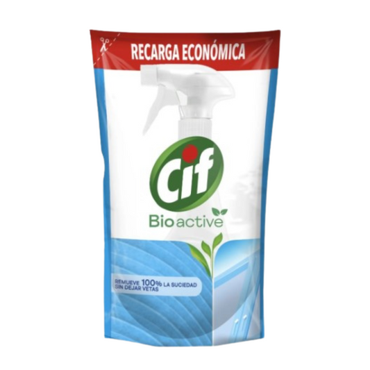 Cif Limpíador vidrios biodegradable recarga 450 ml