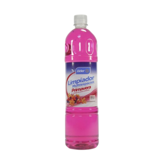 Lider limpiador liquido pisos primavera 900 ml