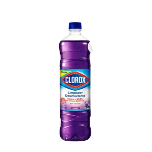 Clorox limpiador desinfectante Fragancia lavanda 900 ml