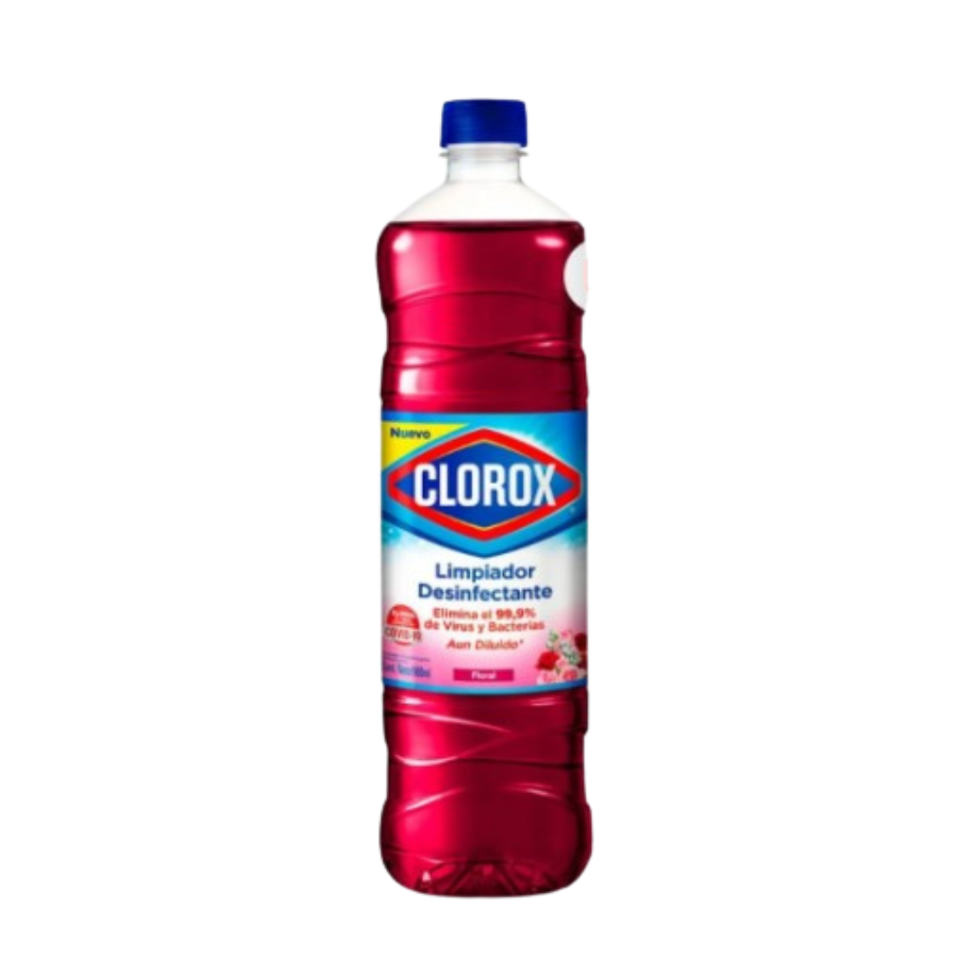 Clorox limpiador desinfectante Fragancia floral 900 ml