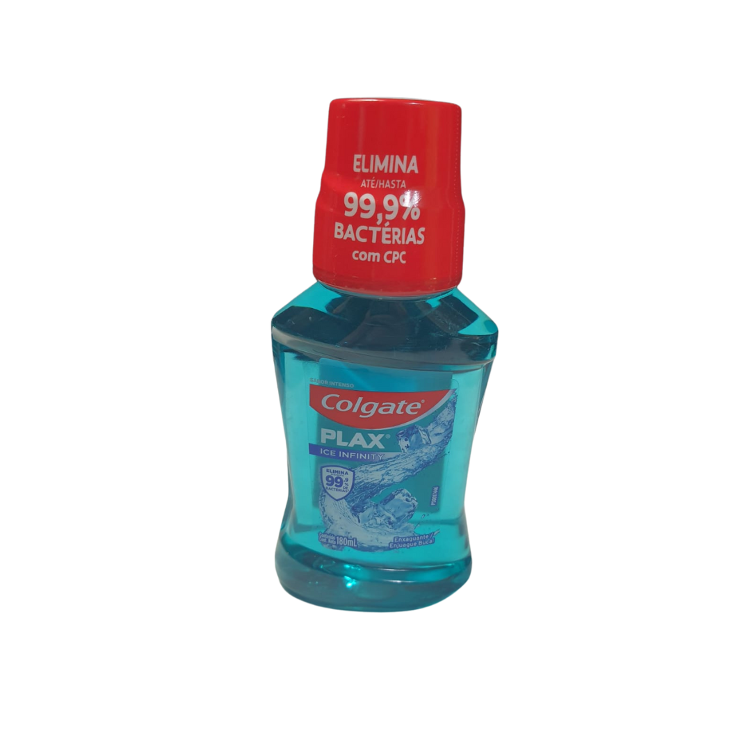 Colgate enjuague bucal  ice infinity 180 ml