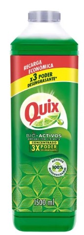 Quix Lavalozas Bio-Activos Concentrado Recarga 1.5 L